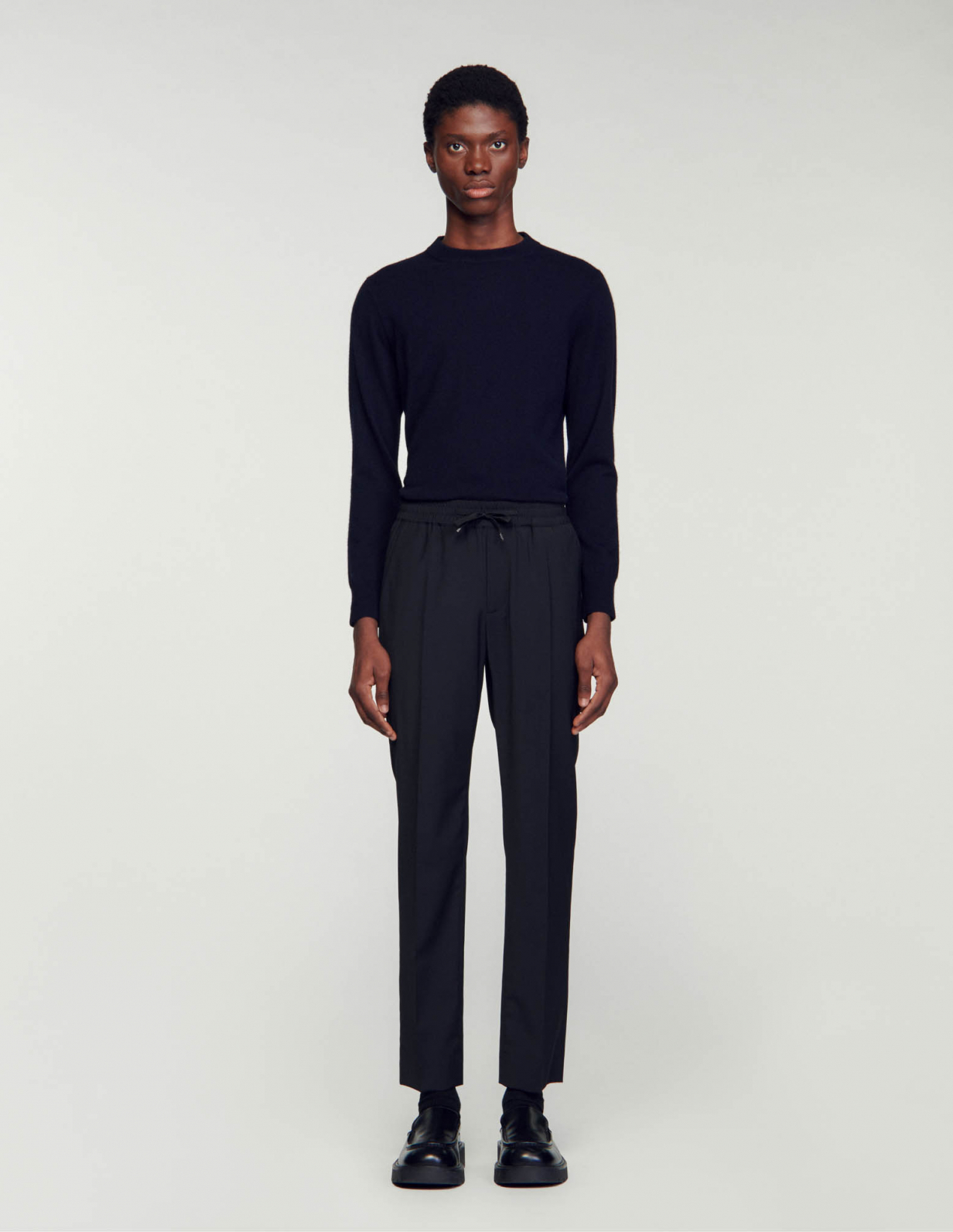 Чоловічі чорні штани_1