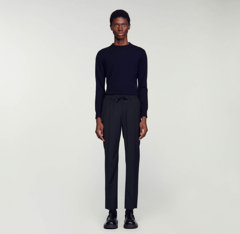 Чоловічі чорні штани