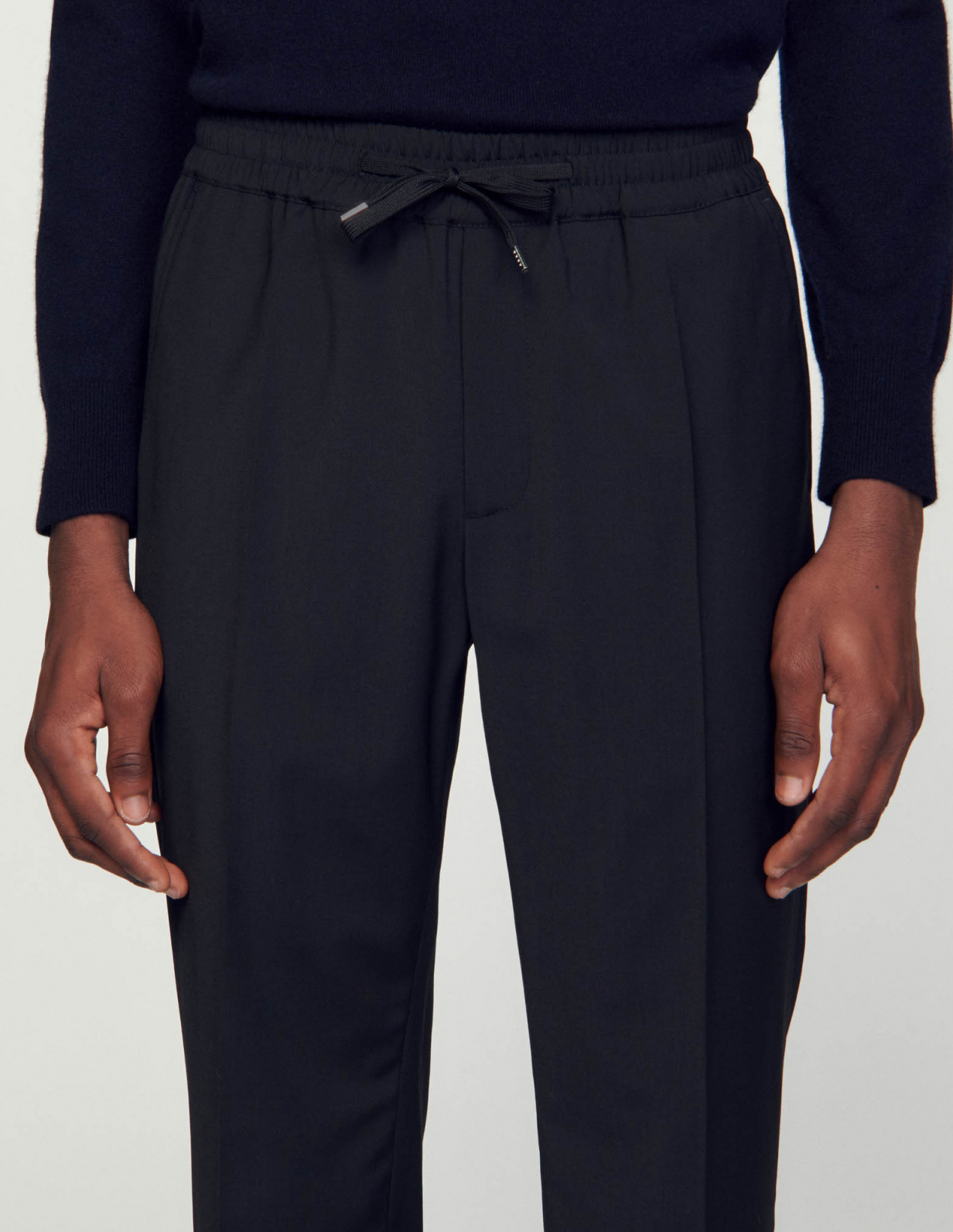 Чоловічі чорні штани_2