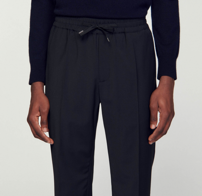 Чоловічі чорні штани