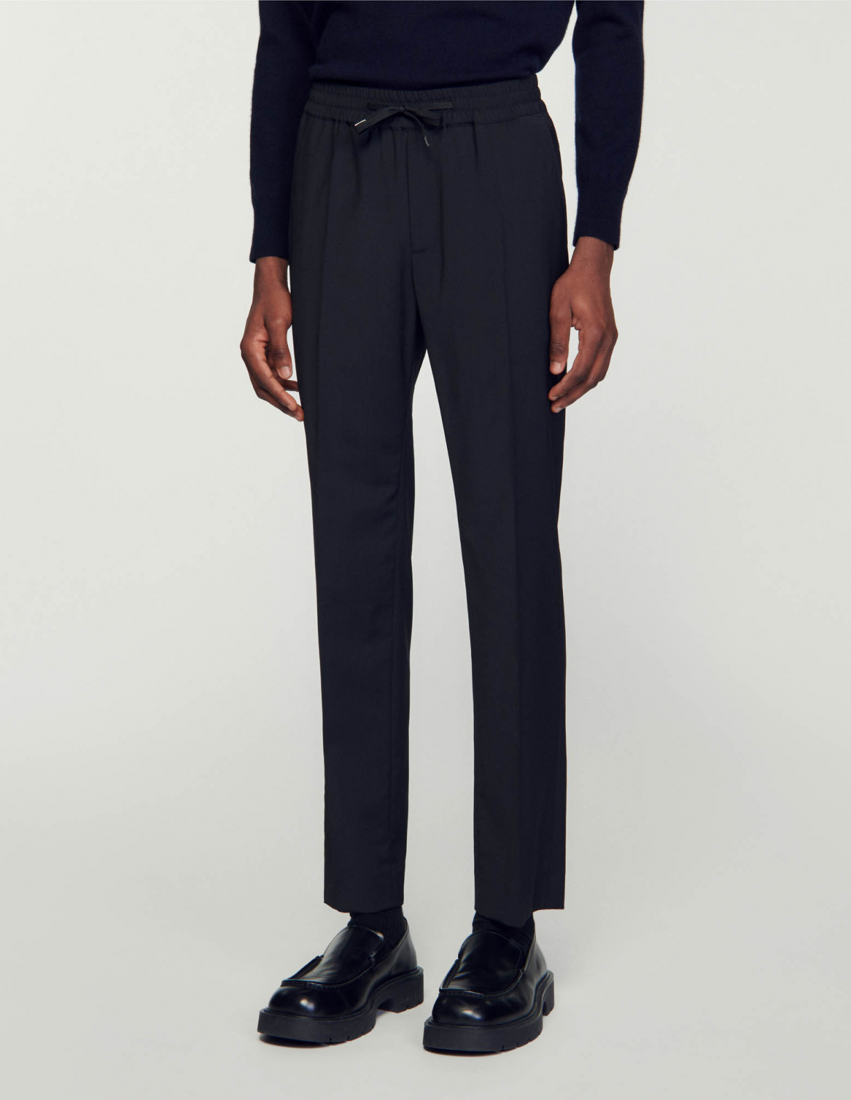 Чоловічі чорні штани_3