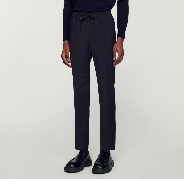 Чоловічі чорні штани