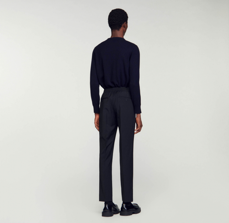 Чоловічі чорні штани