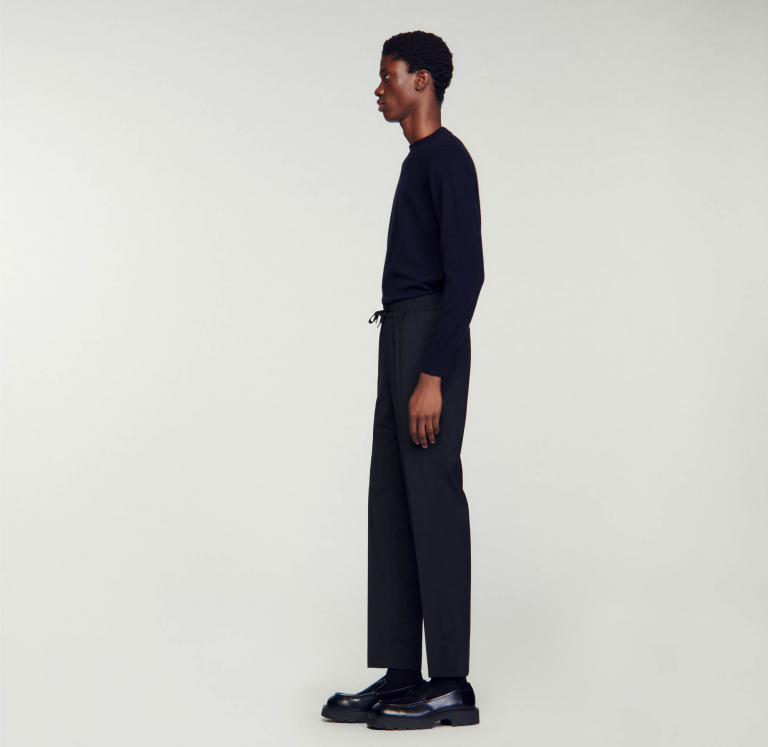 Чоловічі чорні штани