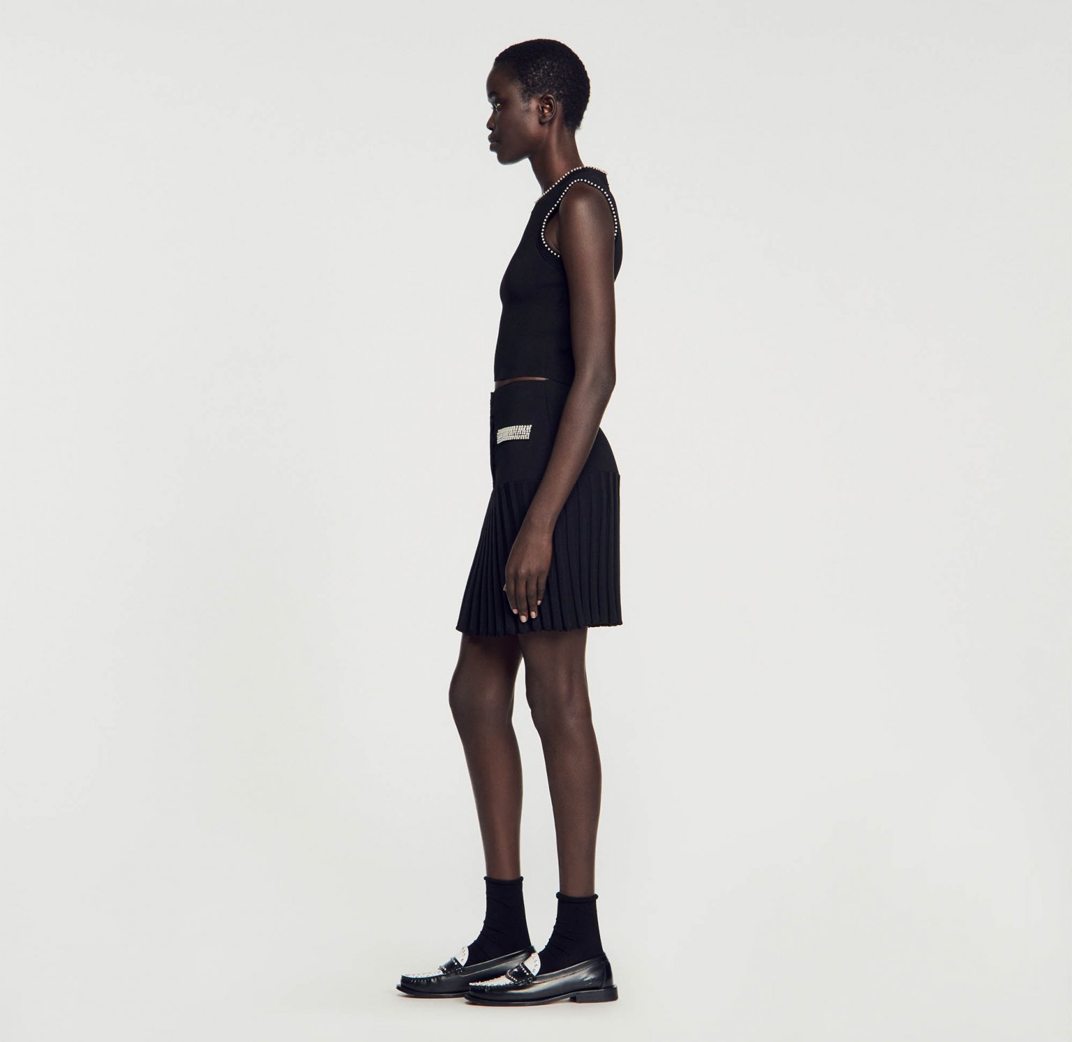 Жіноча чорна спідниця_6