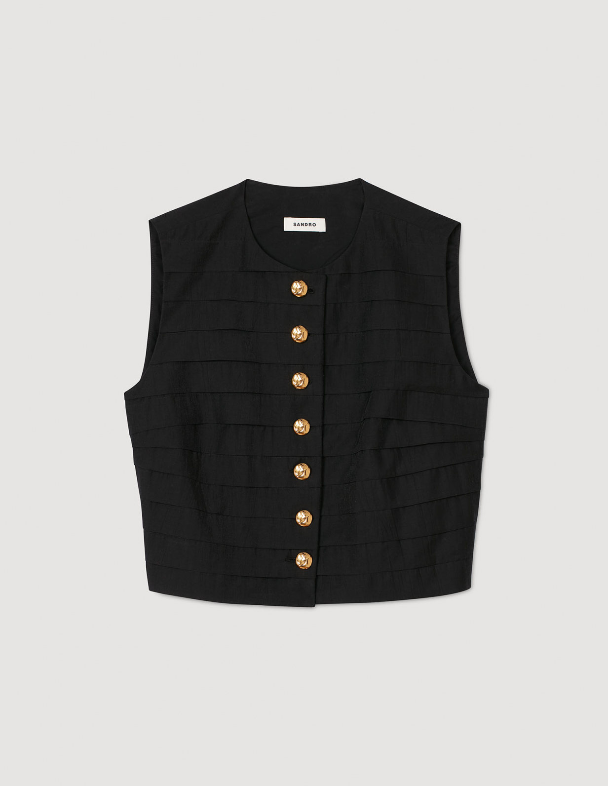 Женский укороченный топ в складку_6