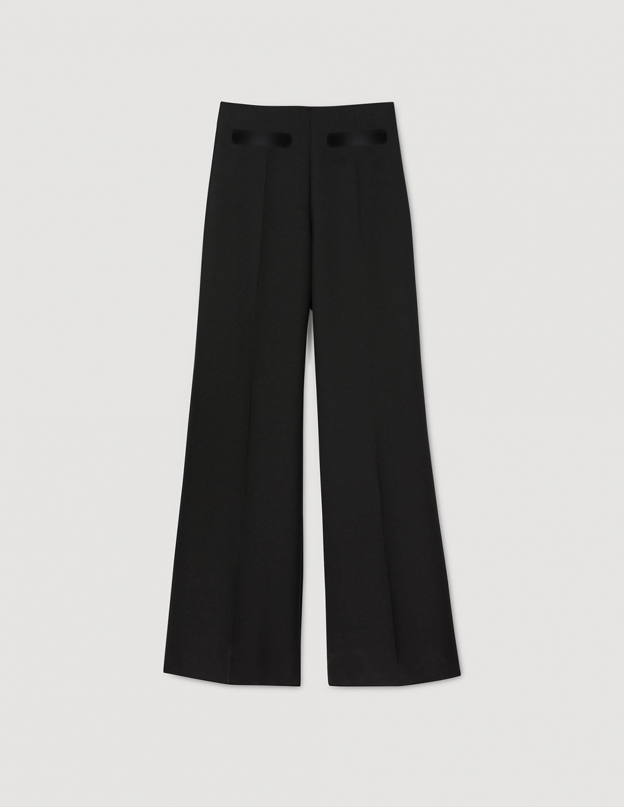 Жіночі брюки з атласними вставками_6