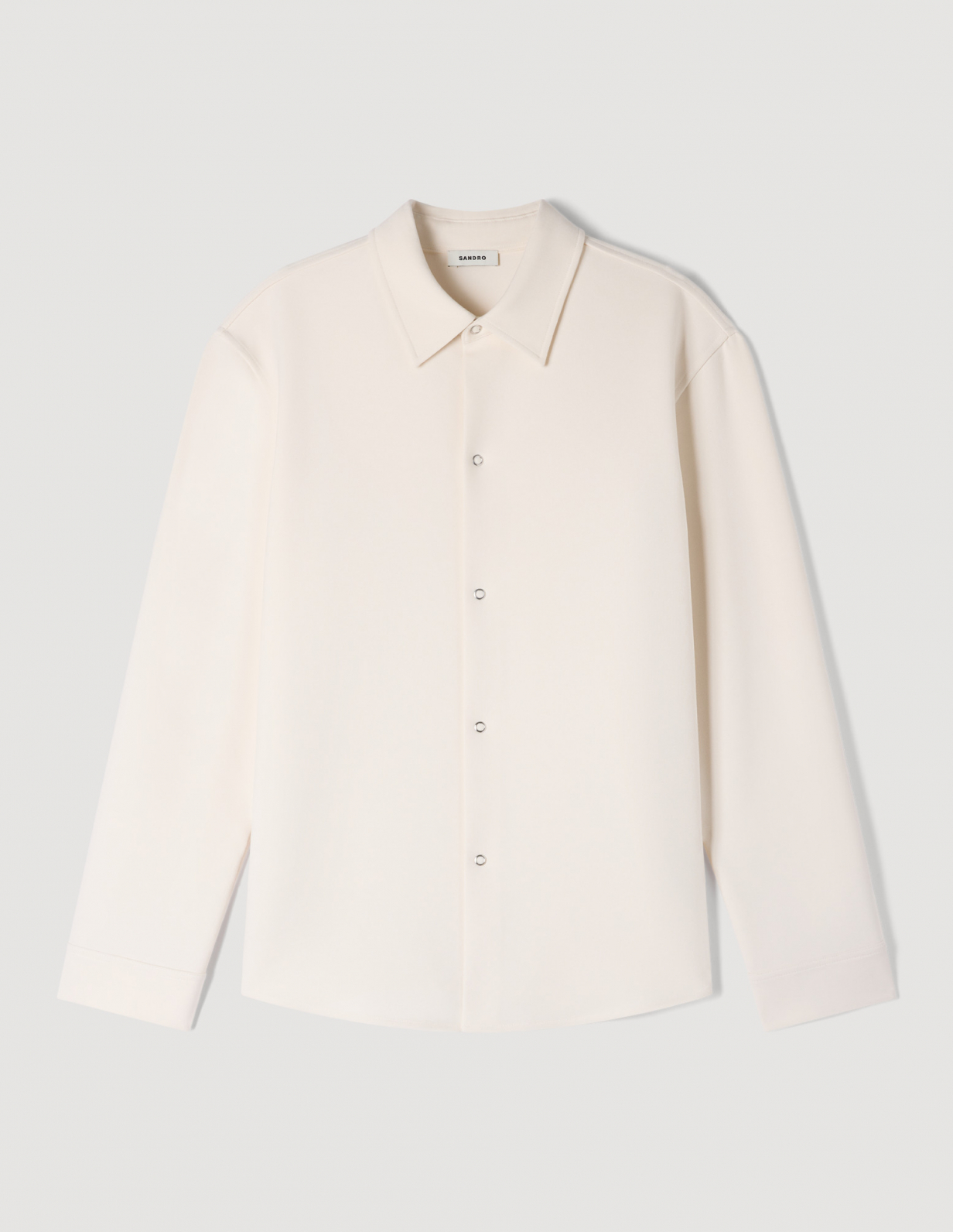 Мужская молочная рубашка_6