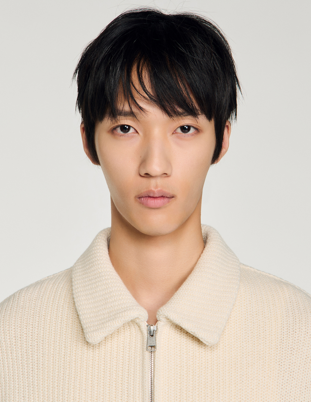 Чоловіча куртка з трикотажним ефектом_3