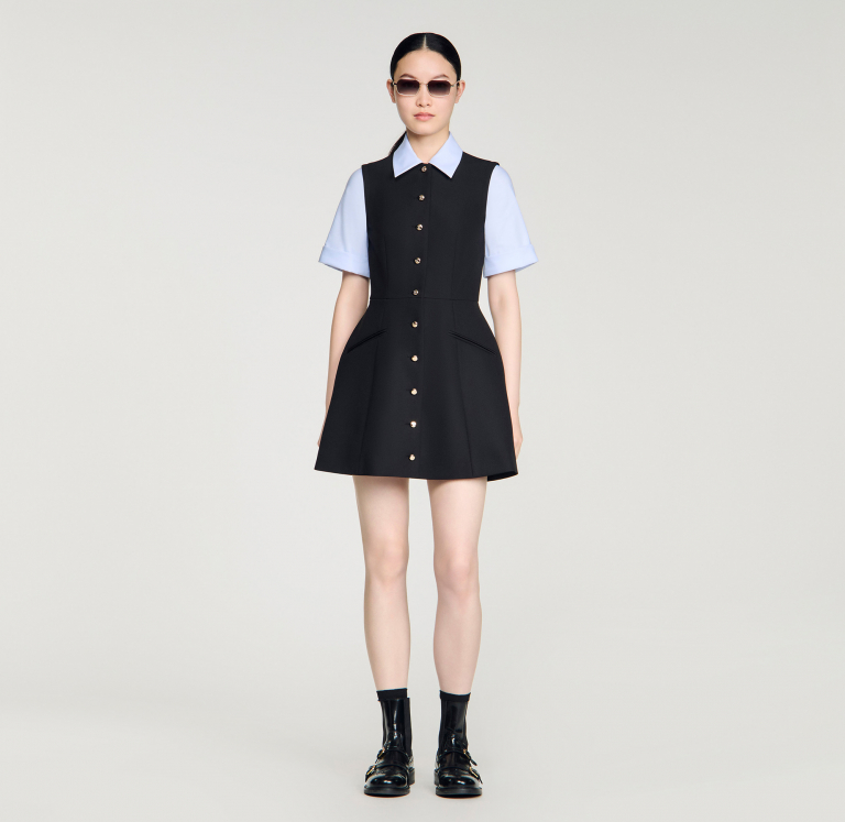 Жіноча коротка сукня 2-в-1