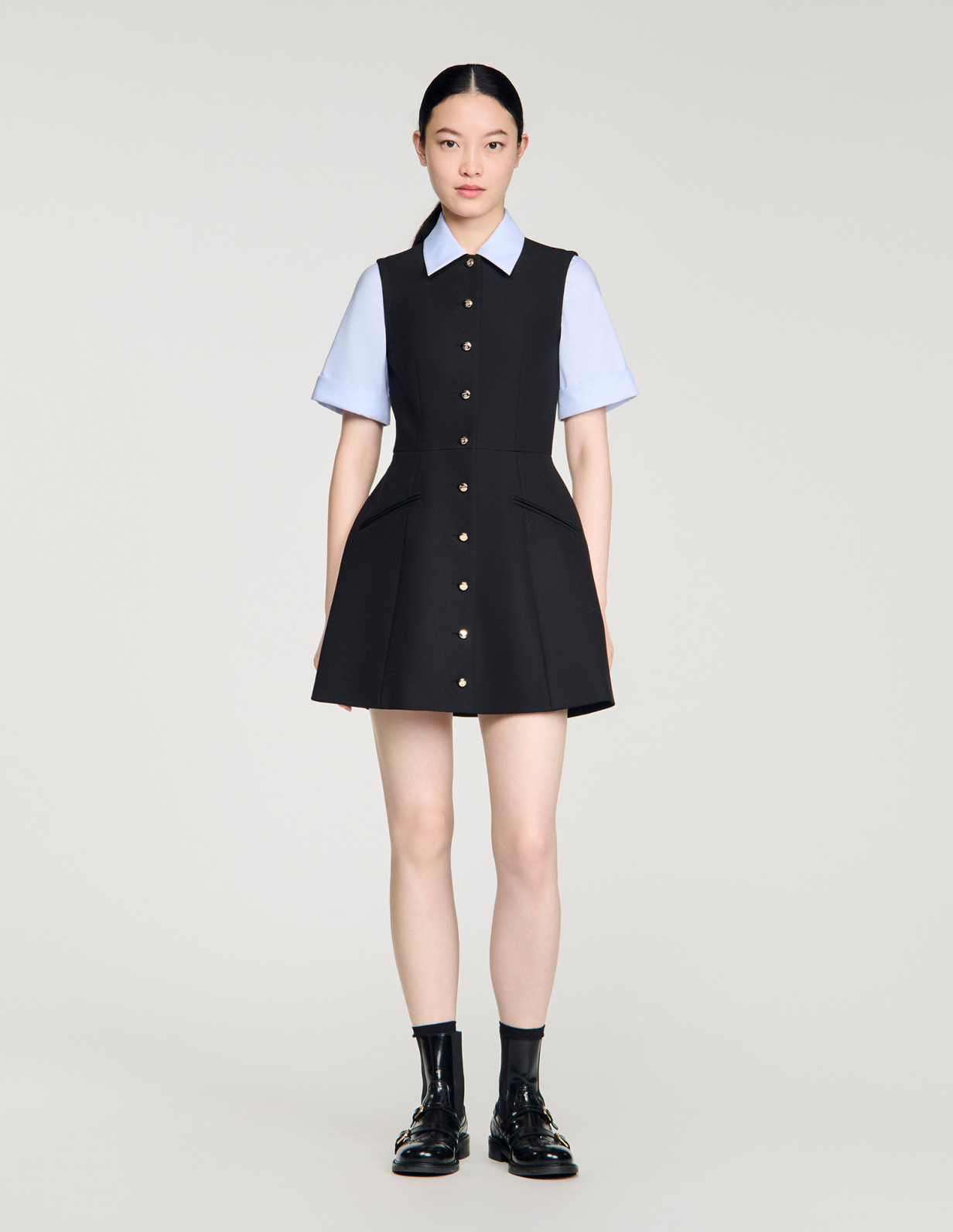 Жіноча коротка сукня 2-в-1_2