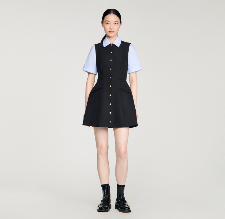 Жіноча коротка сукня 2-в-1