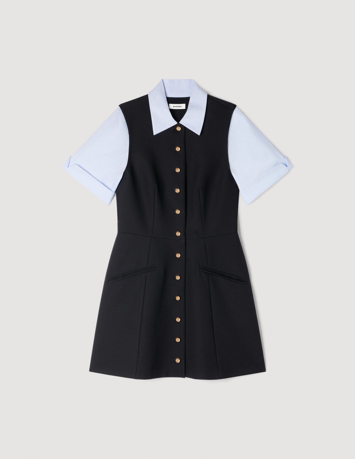 Жіноча коротка сукня 2-в-1_6