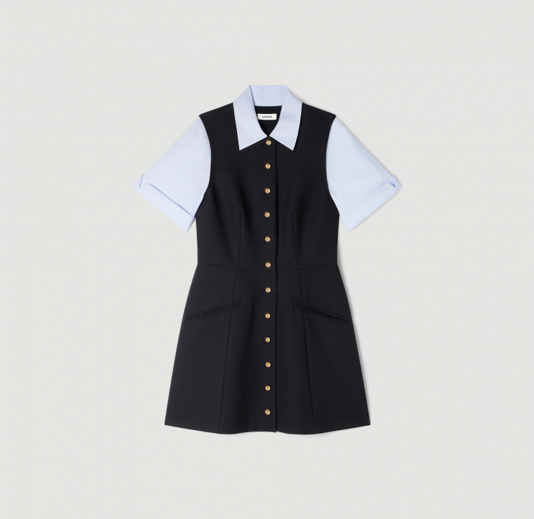 Жіноча коротка сукня 2-в-1