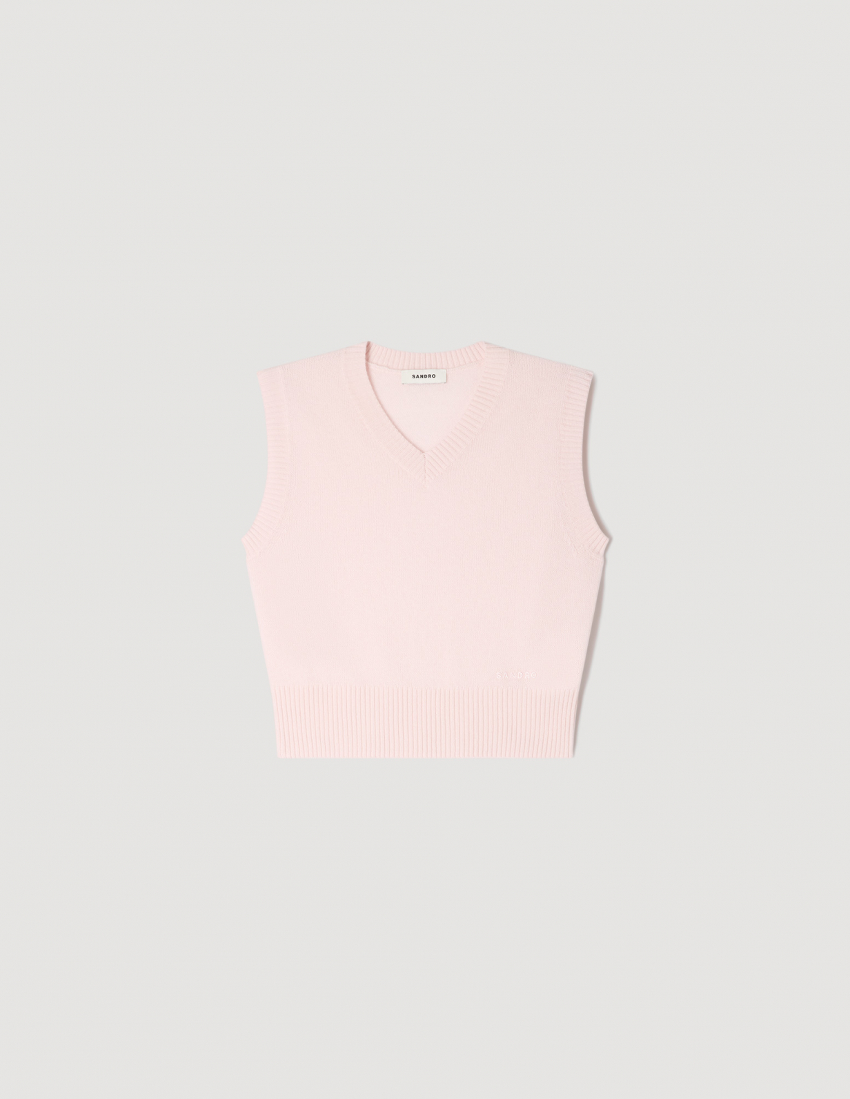 Жіночий укорочений топ з вовни та кашеміру_6