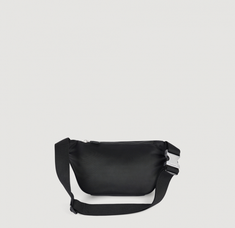 Мужская черная сумка из технической ткани