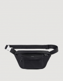 Чоловіча чорна сумка з технічної тканини