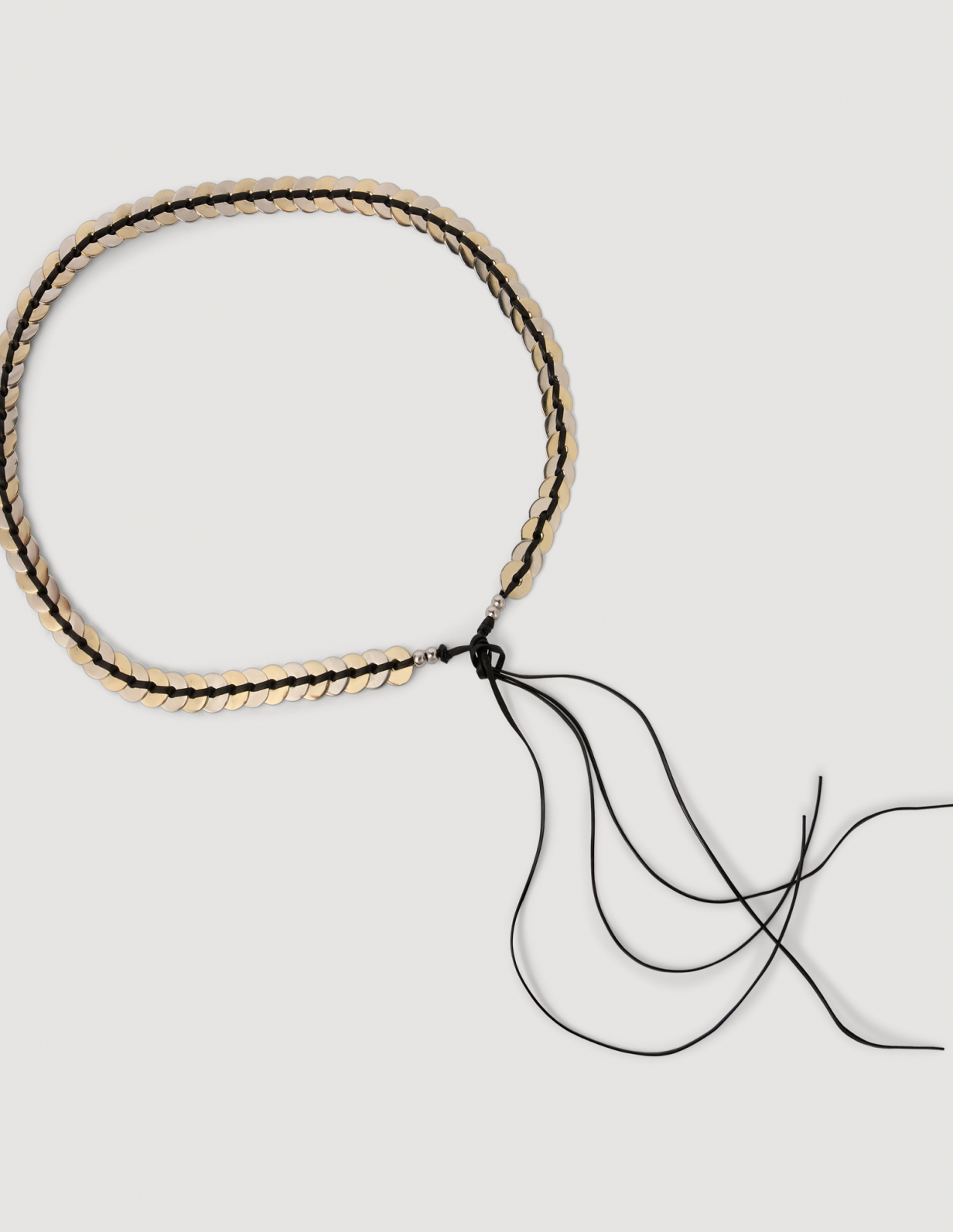 Жіночий ремінь з металевими деталями_1