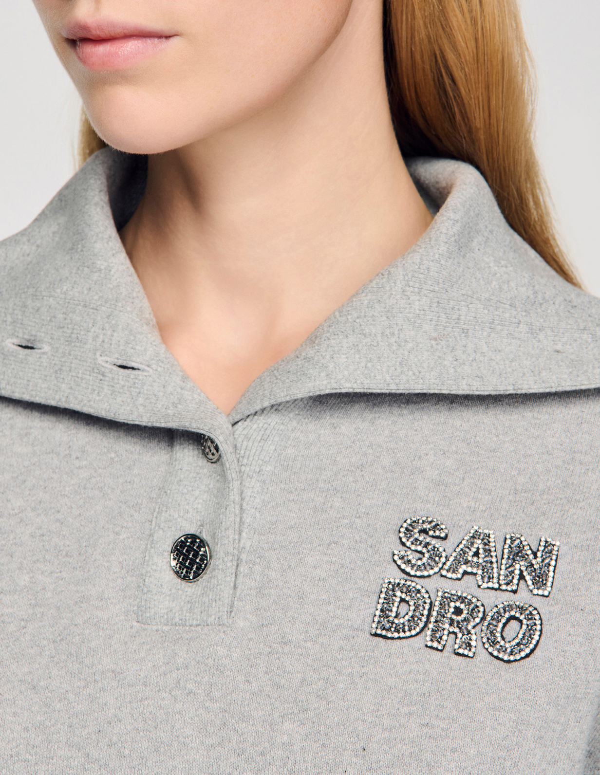 Жіноча толстовка з матроським коміром та вишивкою_3