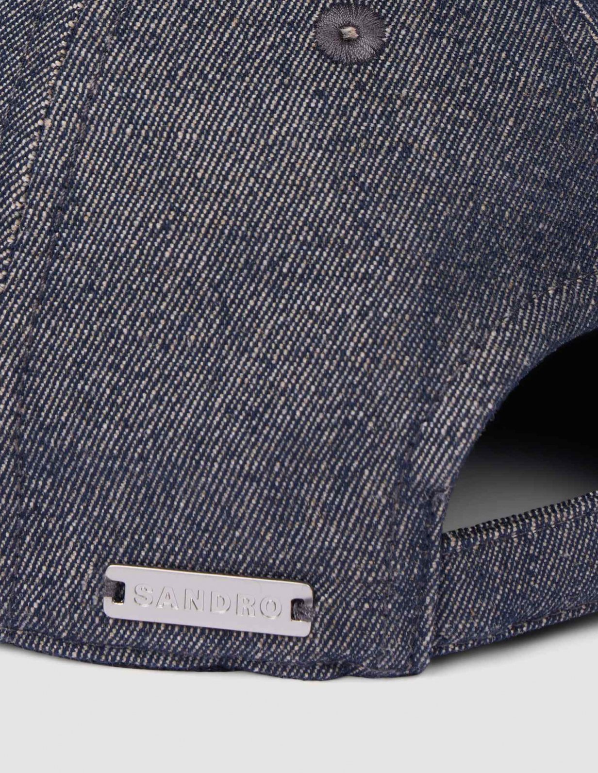 Чоловіча синя джинсова кепка_2