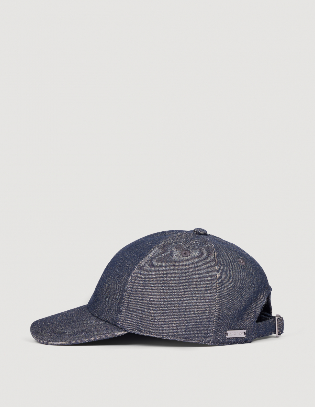 Чоловіча синя джинсова кепка_4
