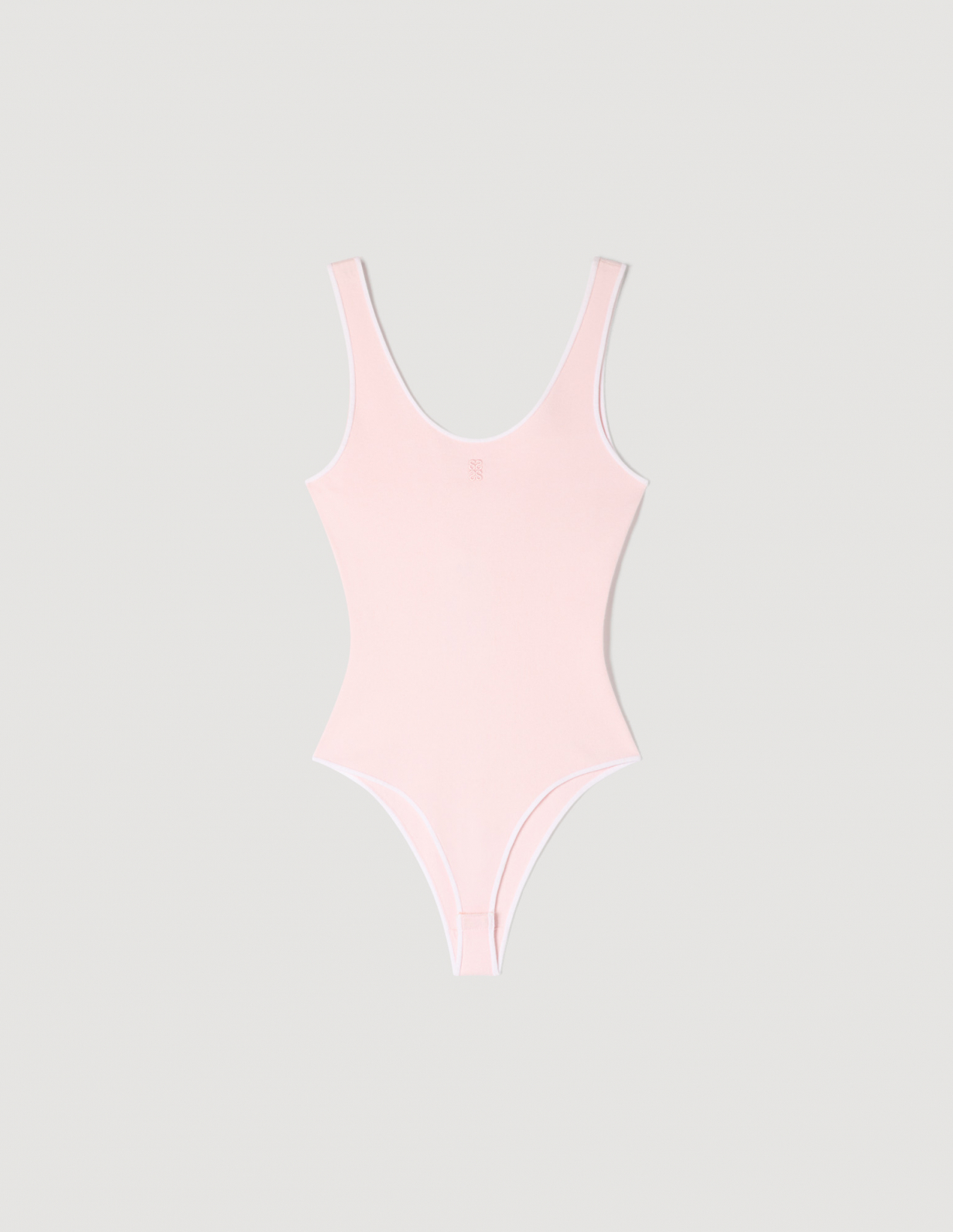 Жіночий рожевий трикотажний боді_7