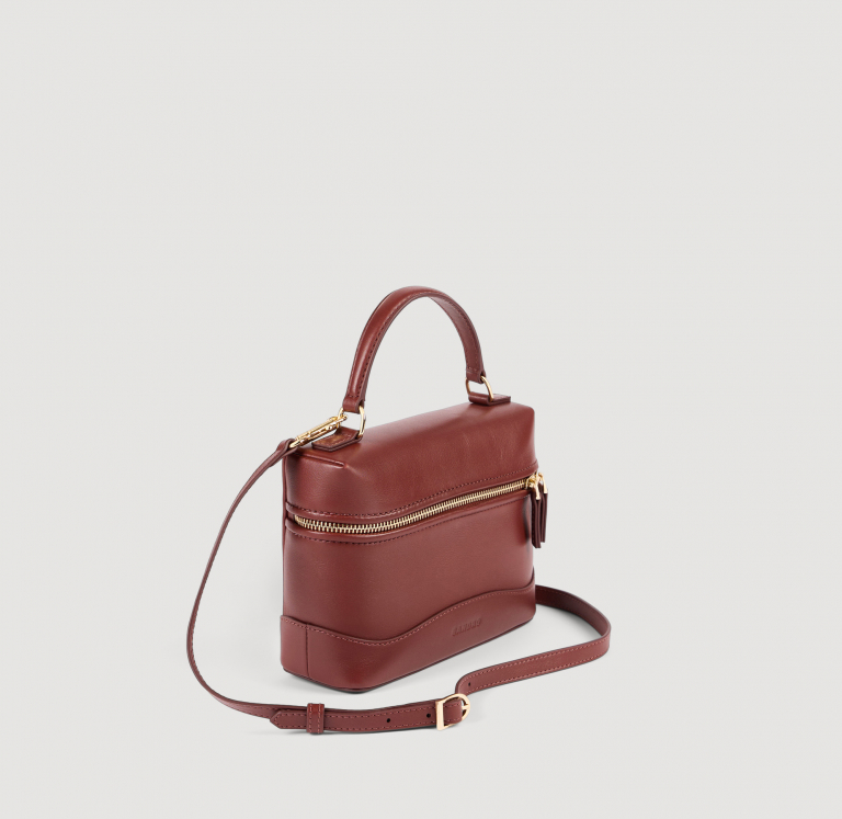 Женская коричневая сумка Tangolino из гладкой кожи