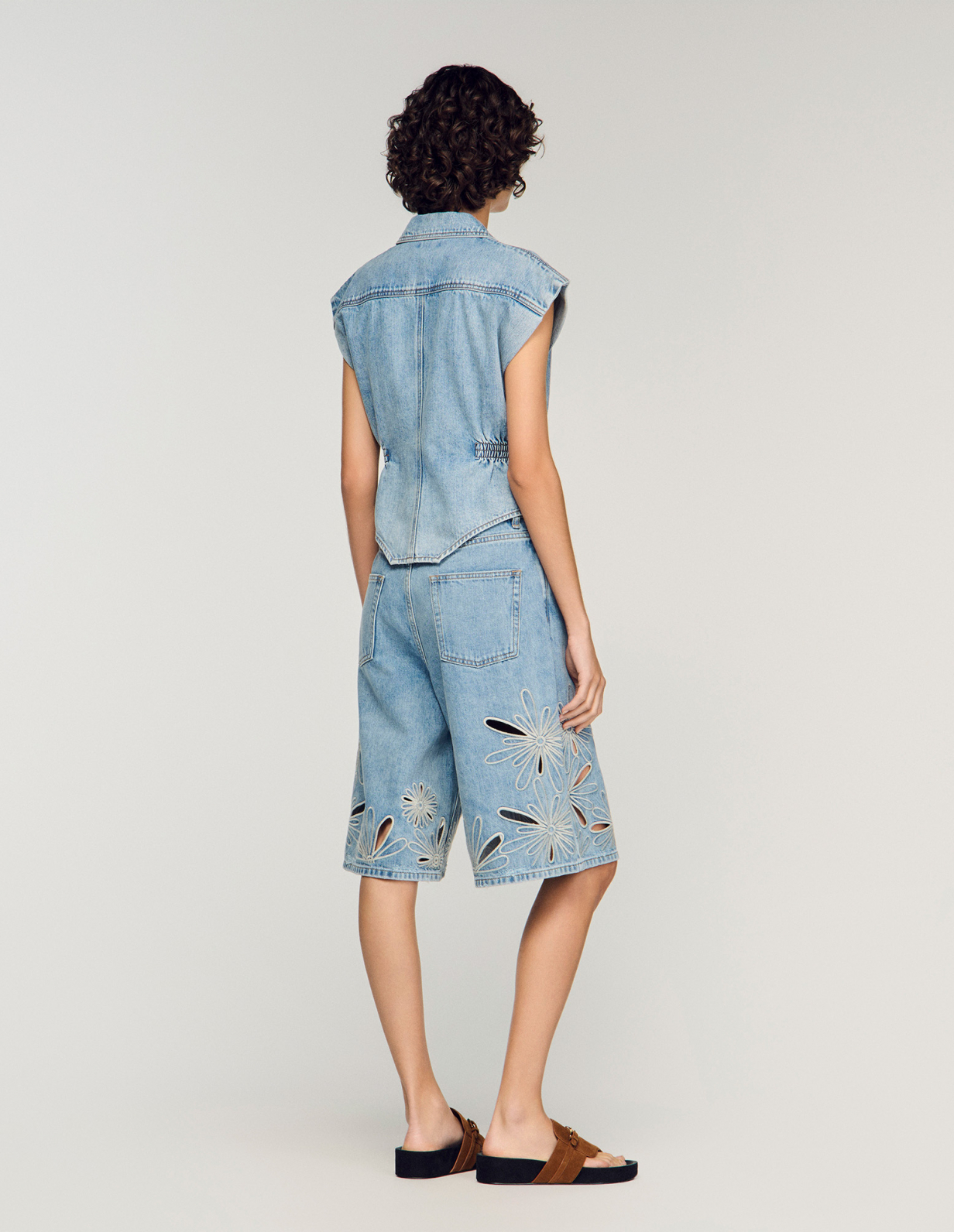 Женский джинсовый топ_5