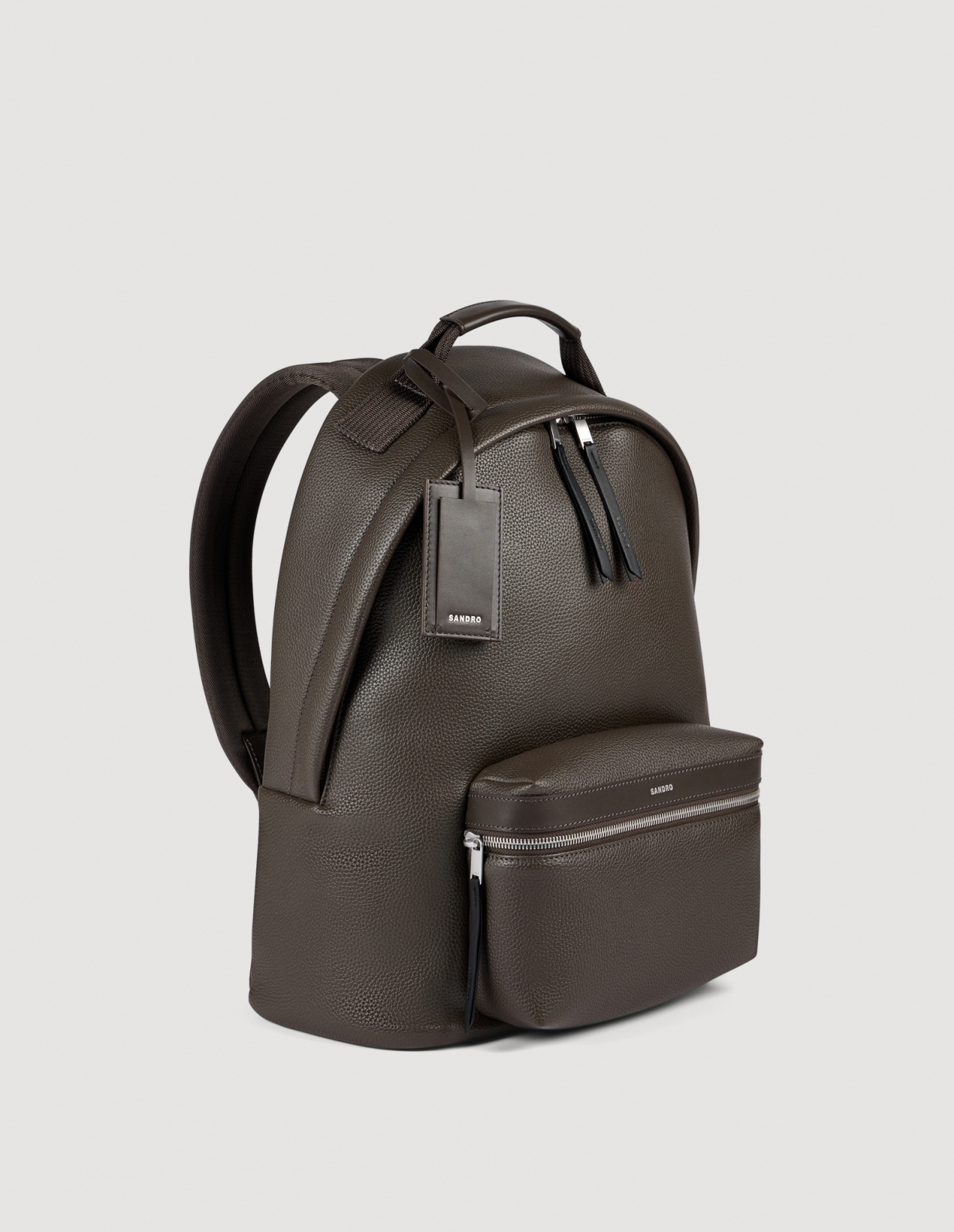 Мужской коричневый рюкзак_2