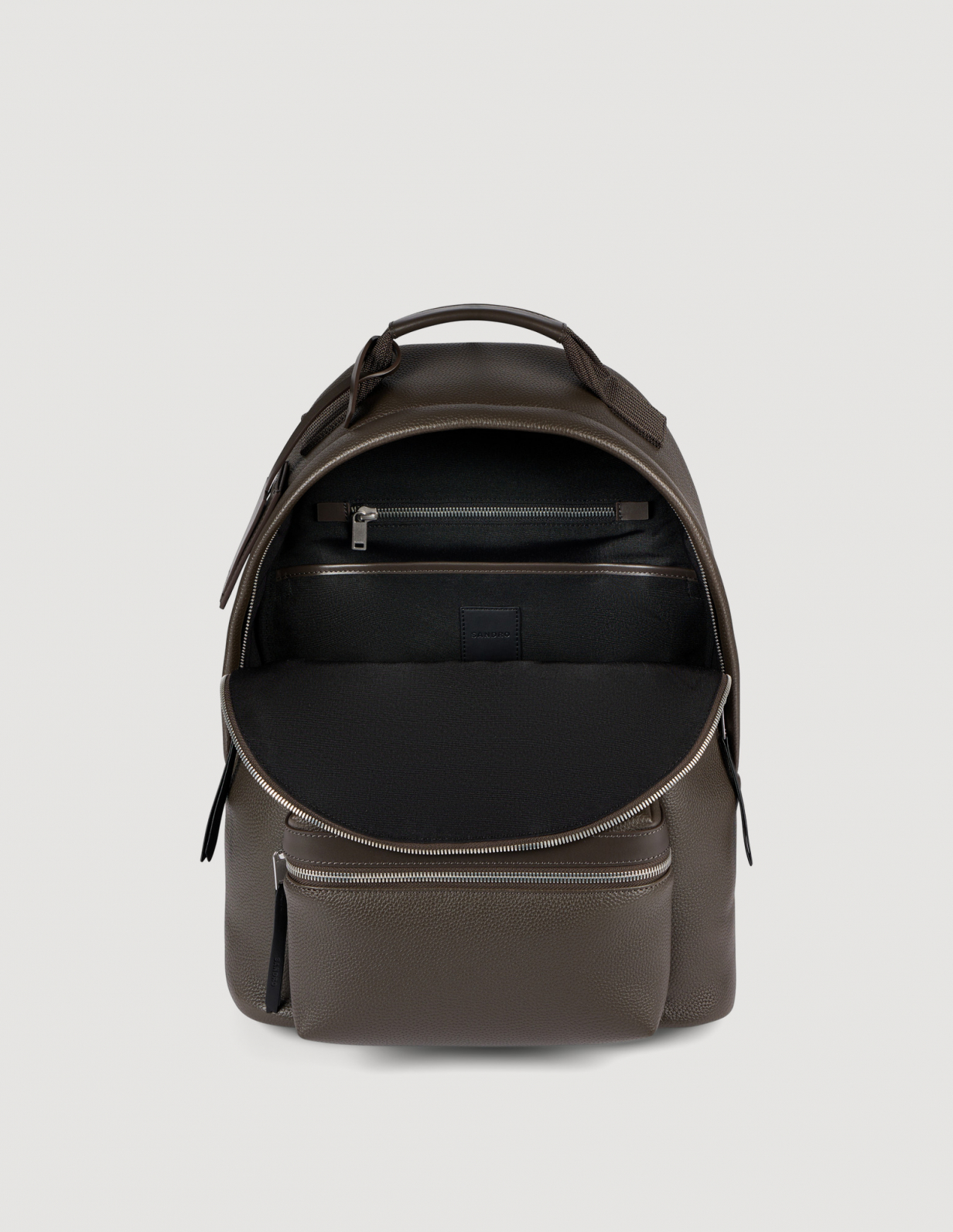 Мужской коричневый рюкзак_4