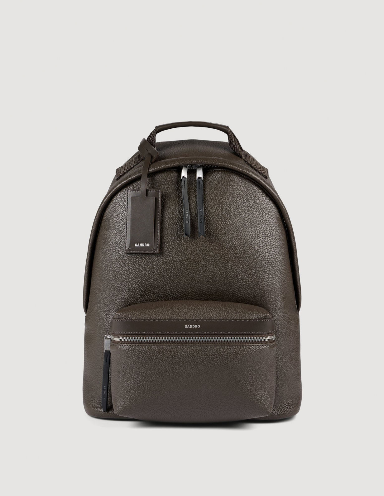 Мужской коричневый рюкзак_5