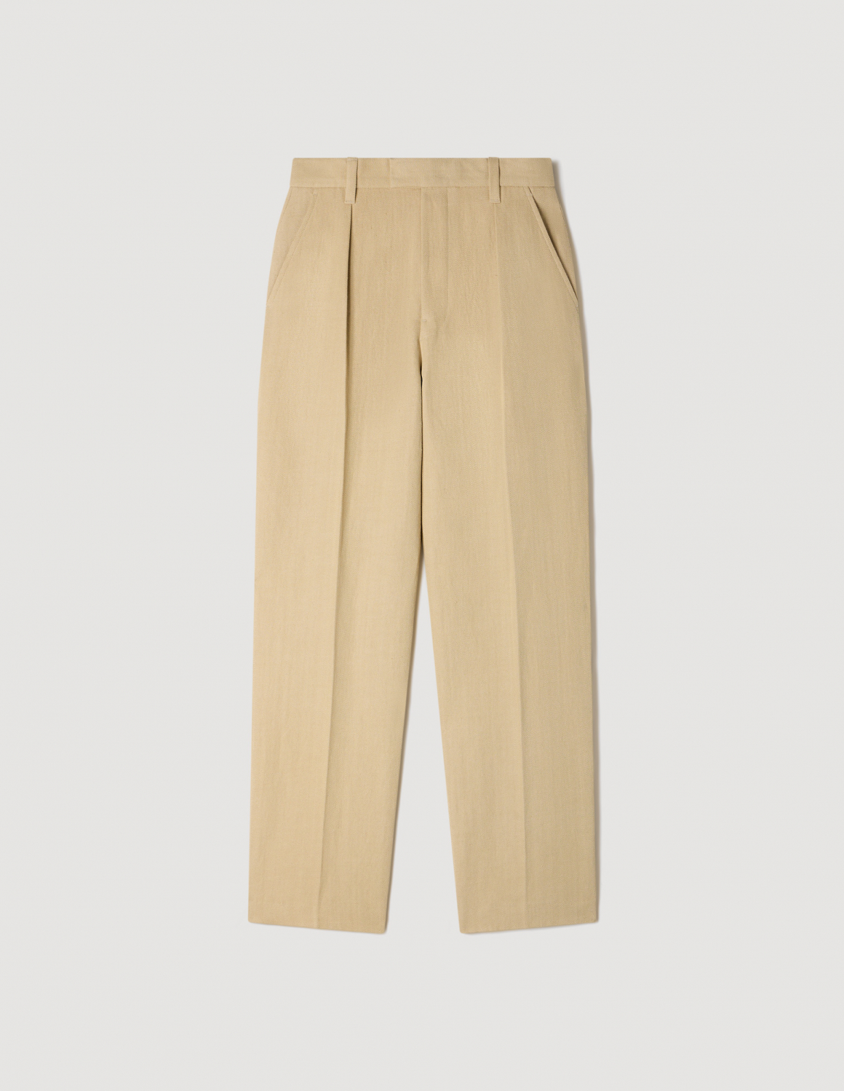 Мужские широкие брюки со складками_6