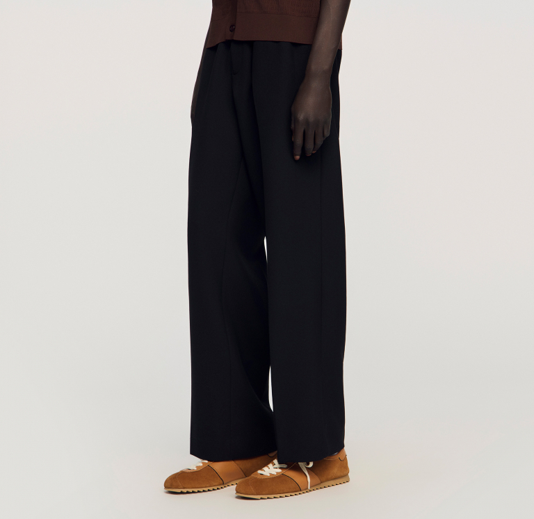 Чоловічі коричневі кросівки зі шкіри та замші