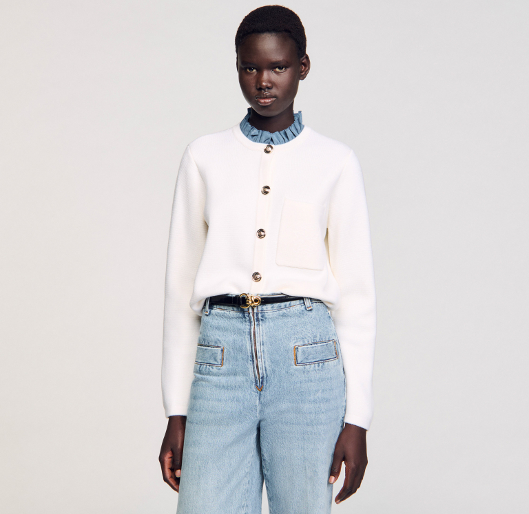 Жіночий чорний ремінь з вишуканою пряжкою