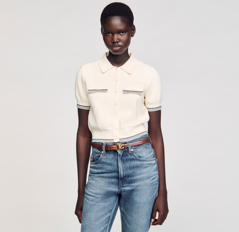 Жіночий коричневий ремінь з вишуканою пряжкою