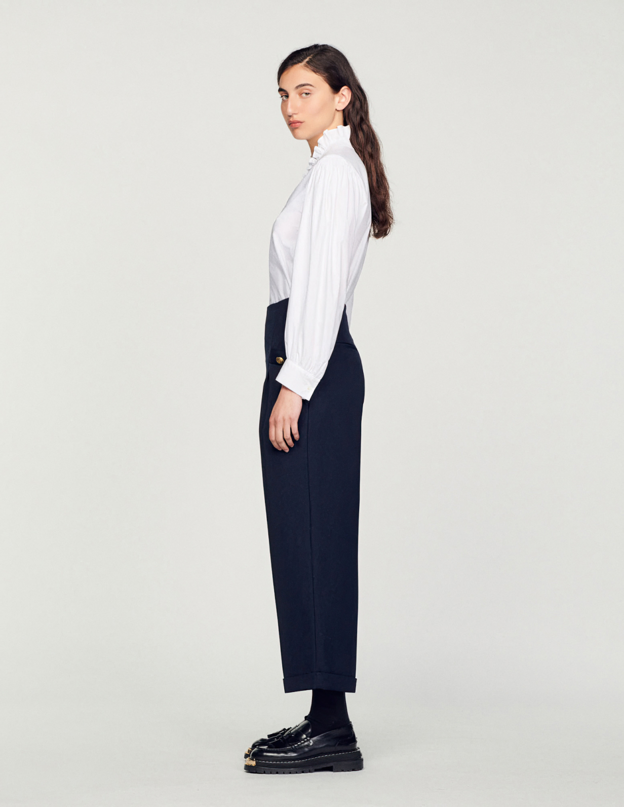 Женские синие брюки_2