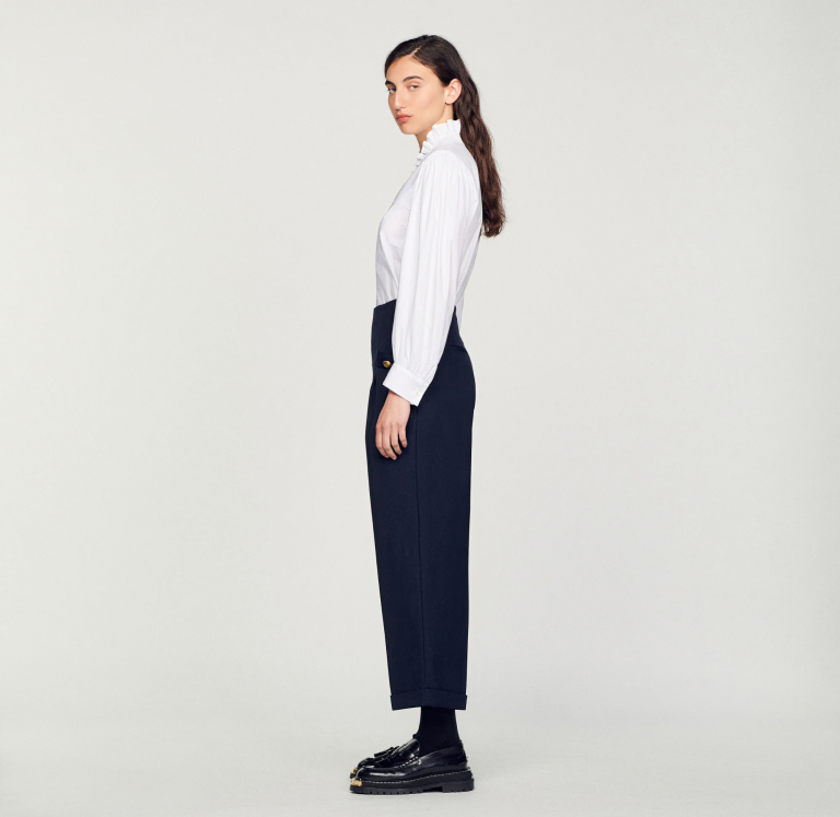 Женские синие брюки