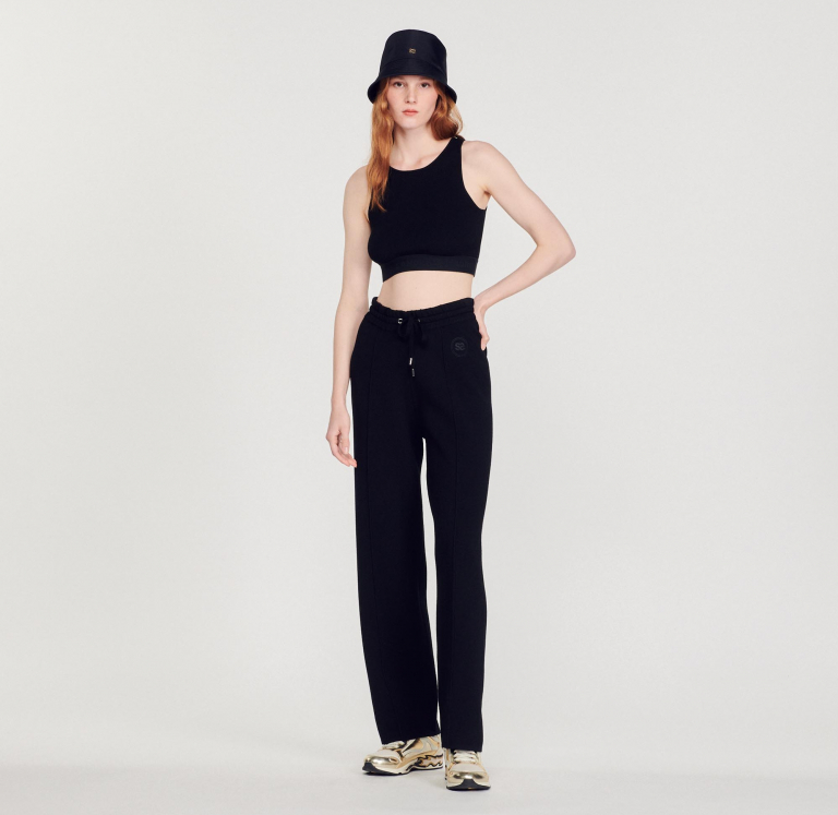 Жіночі чорні штани