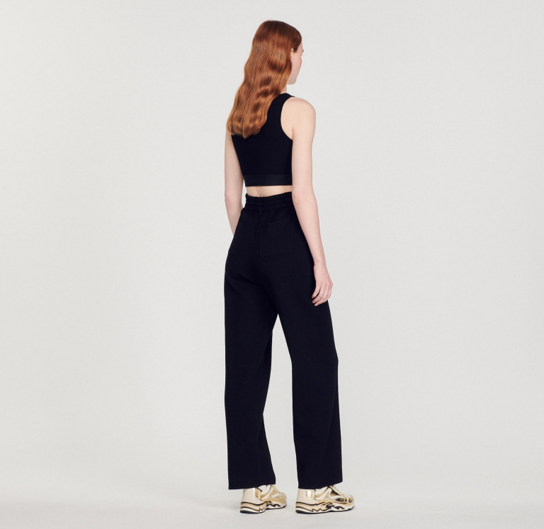 Жіночі чорні штани