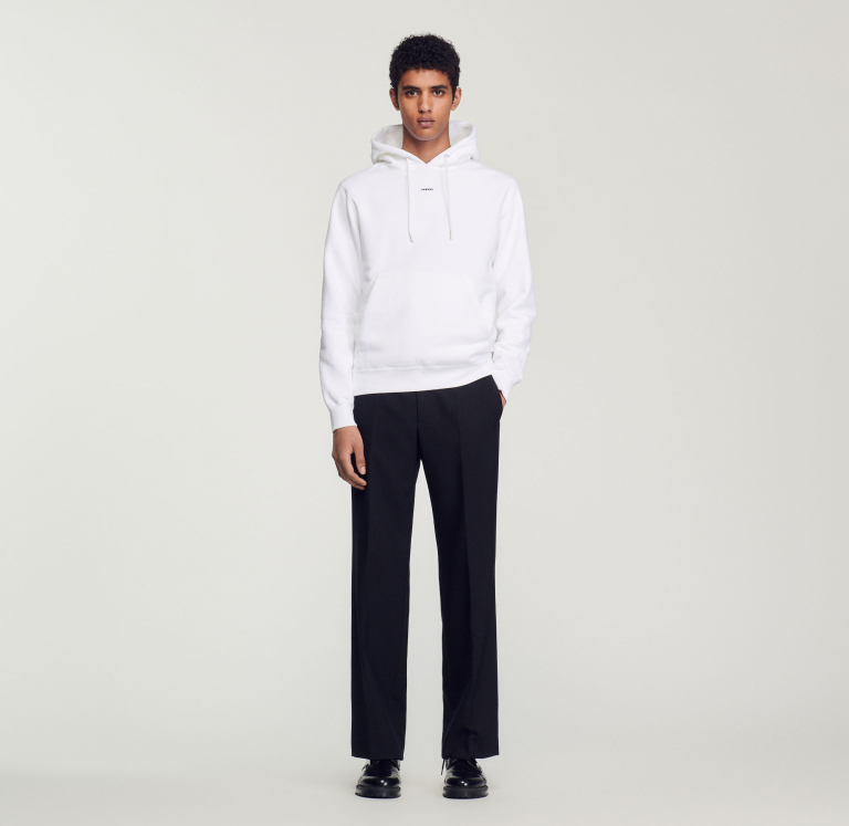 Чоловічий білий худий