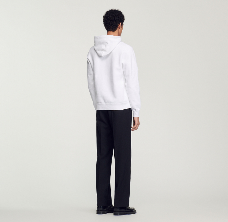 Чоловічий білий худий