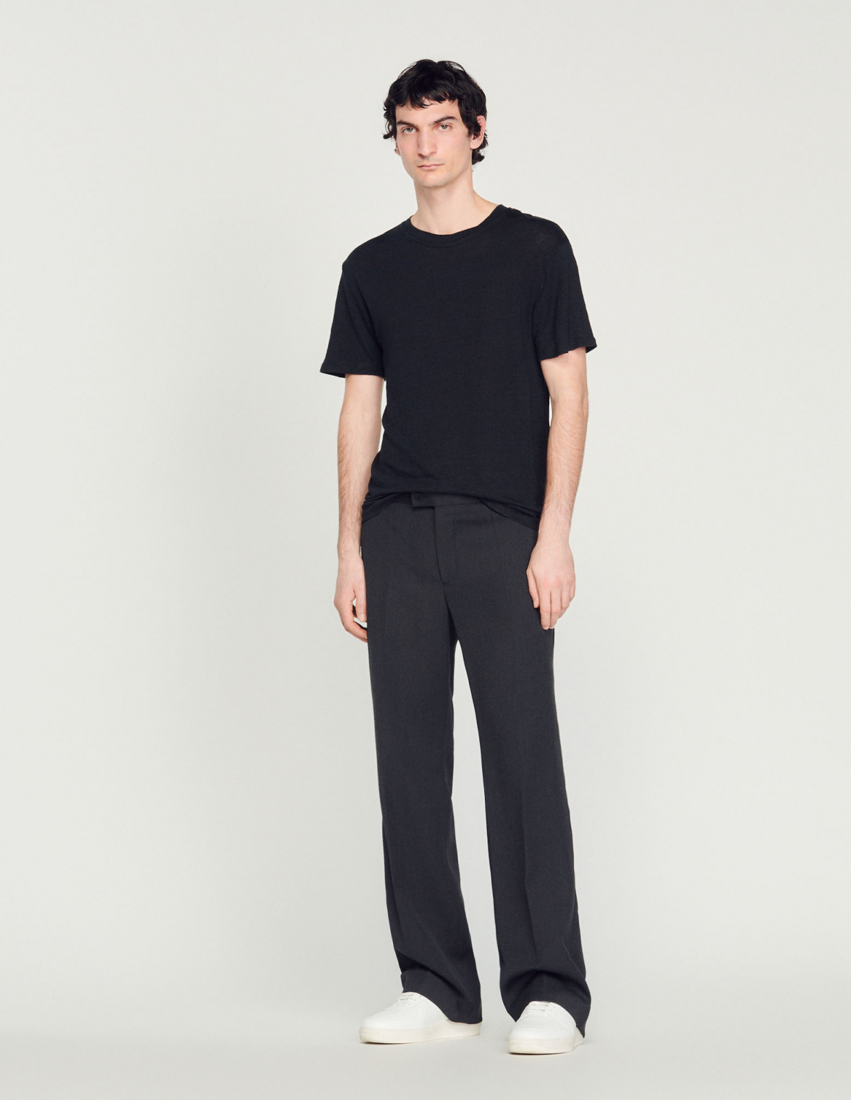 Чоловіча чорна теніска_1