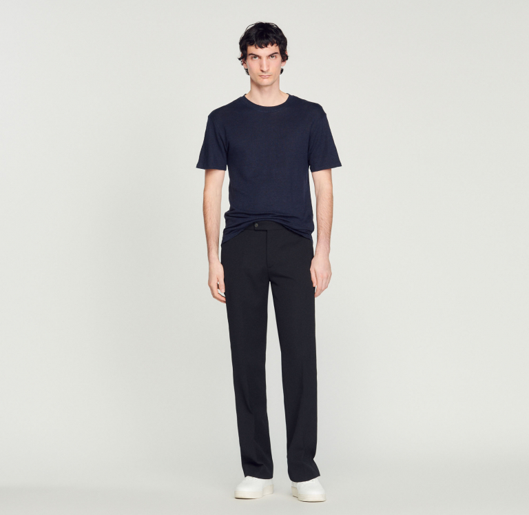 Мужская синяя тенниска