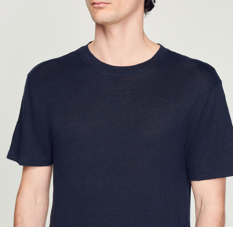 Мужская синяя тенниска