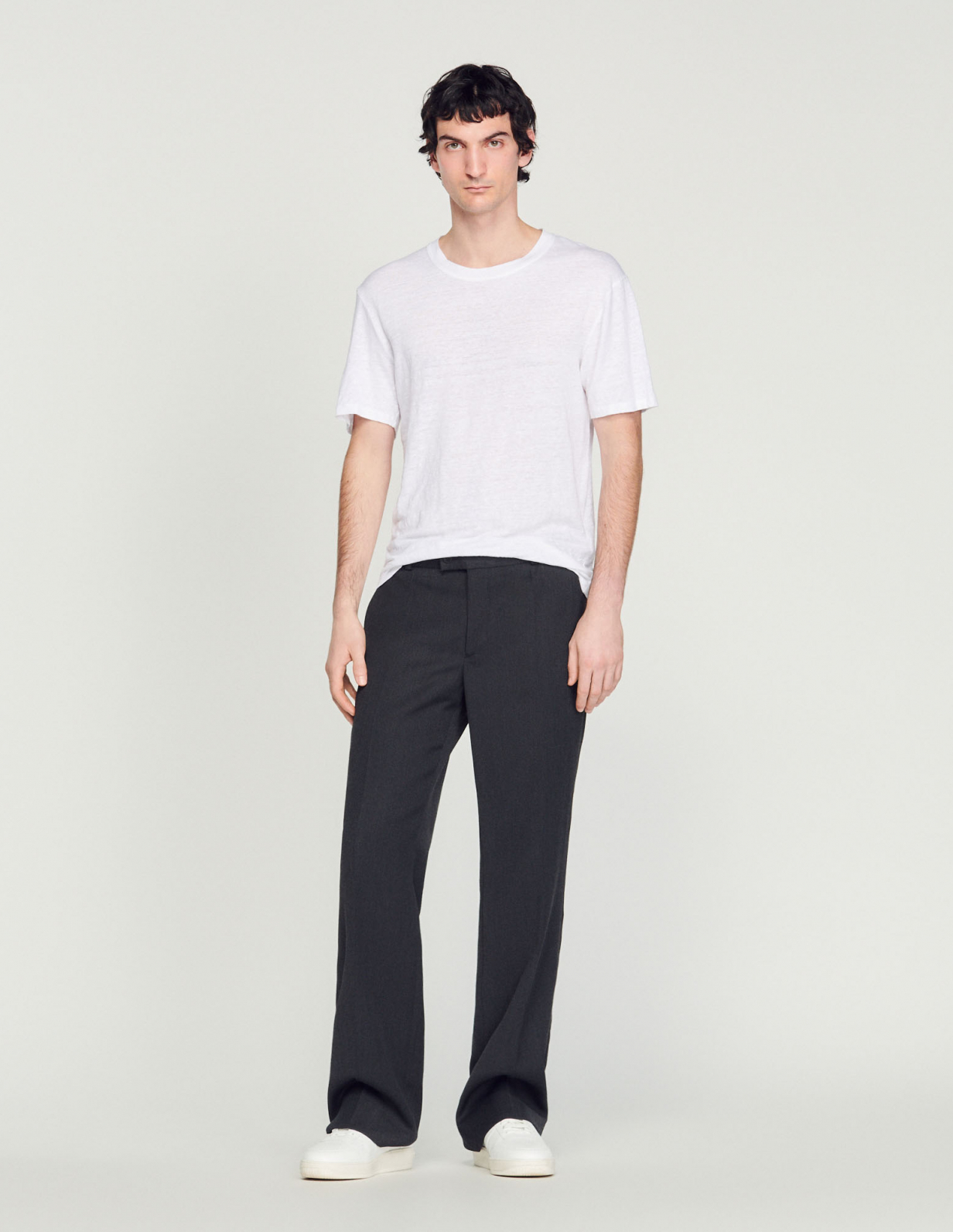 Мужская белая тенниска_1