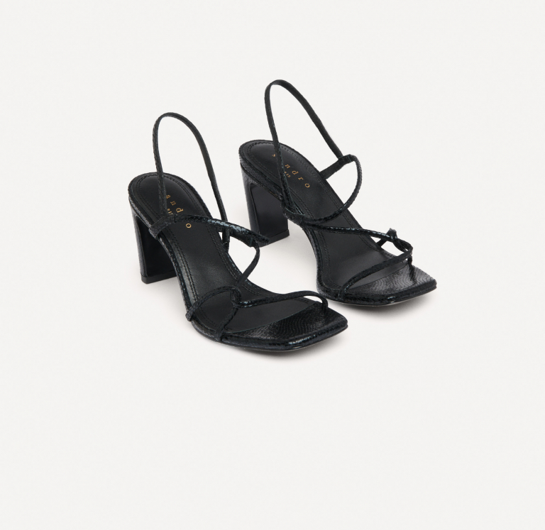 Жіночі босоніжки на тонких ремінцях